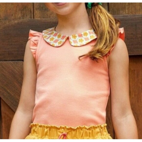 Matilda Jane Wonderment Eyes On Me Collard Tank Size 8 - Picture 1 of 5